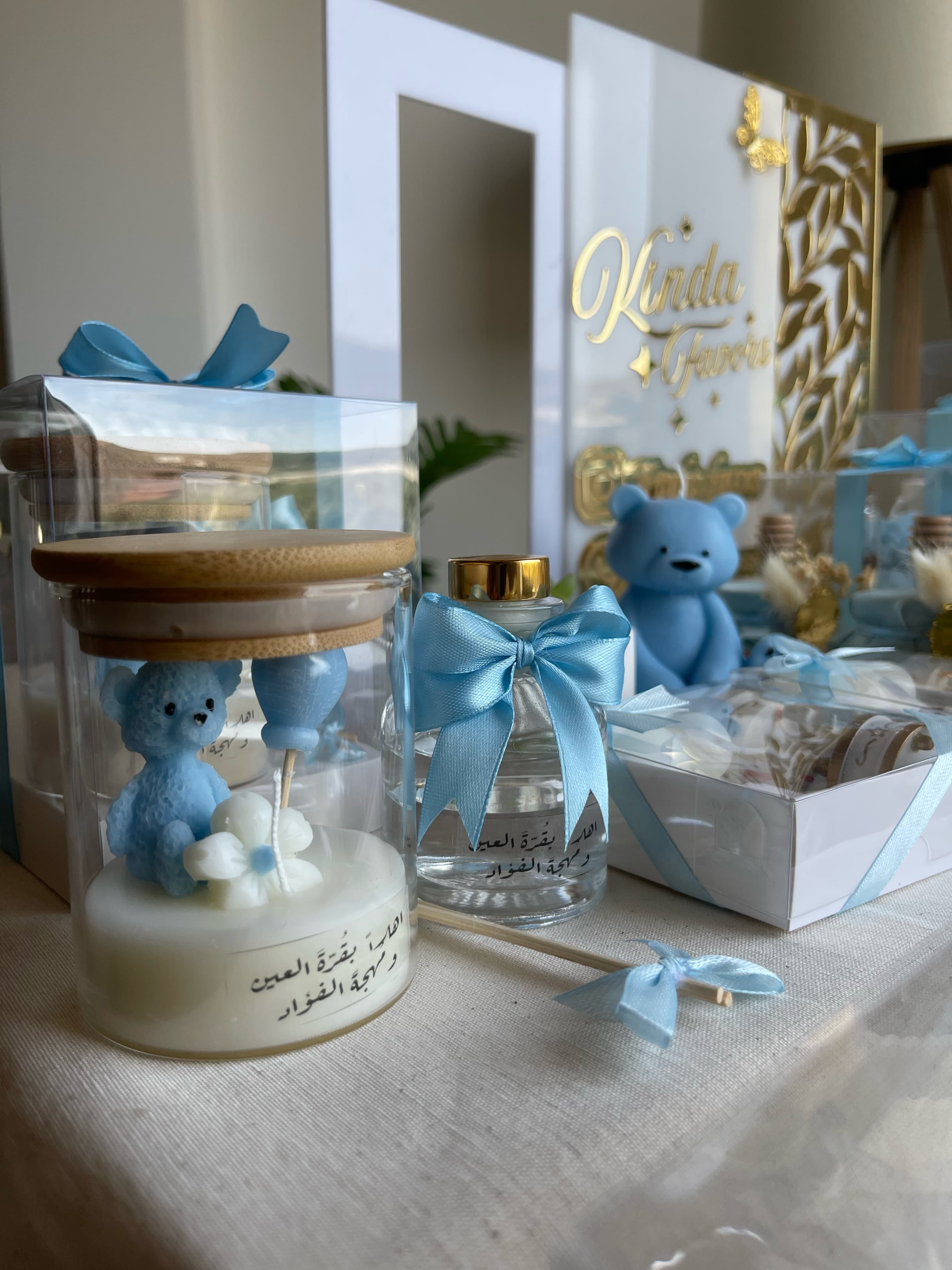 شمعة المرطبان مع المعطر